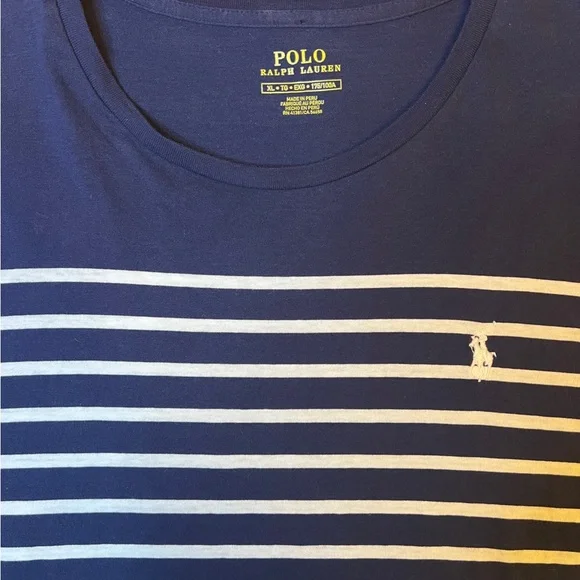 Polo Ralph Lauren Women's Size XL Striped T-Shirt Dress - Picture 3 of 5